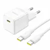 Ładowarka sieciowa Baseus Palm 1C 20W (z kablem Baseus Mini White USB-C 60W (20V/3A) 1m) - biała